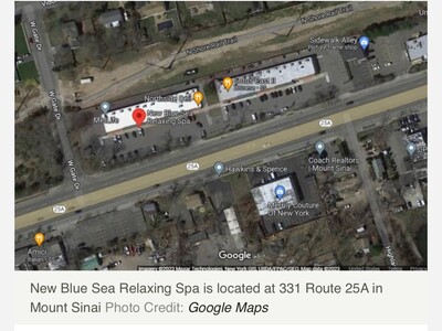   Mount Sinai Police conducted a raid of a massage parlor resulting in the charging of one female suspect.