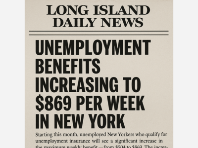 Unemployment insurance boost: what Long Islanders need to know