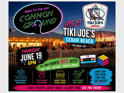 Common Ground returns to Tiki Joes Cedar Beach 