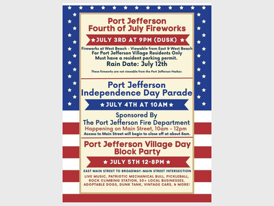 Port Jeff July 4th Fireworks 